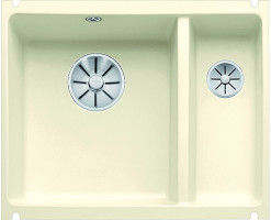 BLANCO 523742 Sink Subline 350/150-U glossy magnolia InFino manual PuraPlus