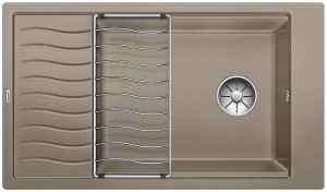 BLANCO 524877 Sink ELON XL 8 With tartufo SILGRANIT® PuraDur®