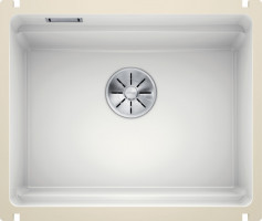 BLANCO 525149 Sink ETAGON 500-U brilliant white InFino manual PuraPlus®