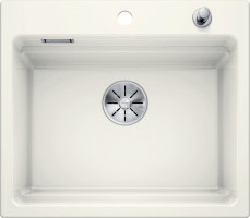 BLANCO 525156 Sink ETAGON 6 bright white keramika PuraPlus®