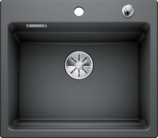 BLANCO 525161 ETAGON 6 basalt InFino sink with PuraPlus® handle