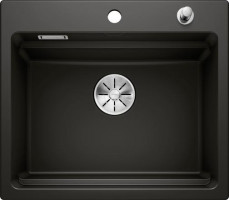BLANCO 525162 ETAGON 6 black InFino sink with PuraPlus® handle
