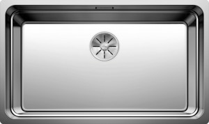 BLANCO 524270 Sink ETAGON 700-U silk gloss stainl.steel without eccentric InFino