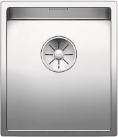 BLANCO 521570 Claron 340-IF stainl. steel InFino silk gloss sink without handle