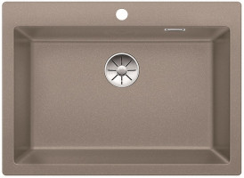 BLANCO 523050 Sink Pleon 8 tartufo InFino without eccentric Silgranit PuraDur