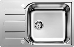 BLANCO 523140 Sink LANTOS XL 6 S-IF brushed stainless steel with eccentric