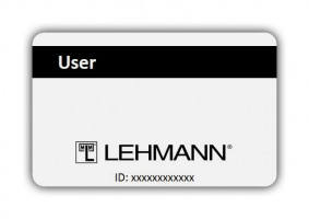 LEHMANN user card for Lehmann RFID Mifare® locks electronic locks