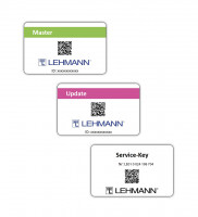 LEHMANN Set of cards for Mifare-master electronic locks, update, service