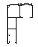 TERNO top mounting bar alu 6m 1750/A