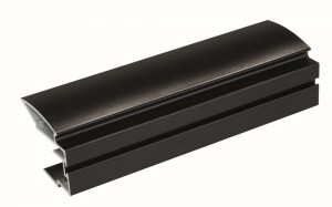 SEVROLL Alfa II profile 16/18mm 2.7m black matt