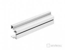 SEVROLL Faworyt II mounting rail 100mm white matt (sample)