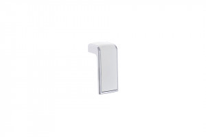 TULIP Knob Peca 16 (Taca) chrome polished/white matt