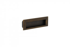 TULIP Handle recessed Shellby antique bronze