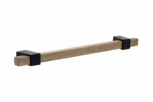 TULIP Handle Beam 192 oak lacquered/black matt