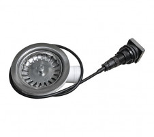 FRANKE Accessories 1314.57 strainer rotary valve 3 1/2" angular, chrome gloss