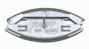 KNAPP K049 SILVER plug-in joint (aluminum and zinc alloy)