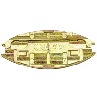 KNAPP K026 METAL zásuvný spoj (1 pár lamelka, 2x vrut 3x13, 2x vrut 3x25)