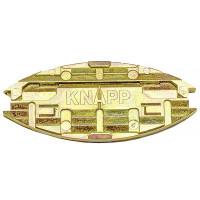 KNAPP K026 METAL plug-in joint (1 pair of slats, 2x screw 3x13, 2x screw 3x25)