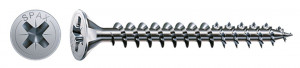 SPAX screw 2,5x25 countersunk head PZ, W, 4C MH
