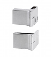 Diza chrome hinge - pair