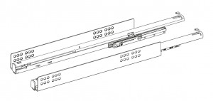 K-HETTICH InnoTech Atira, internal, white, 520/70/144 with railing, 30kg SiSy