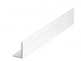 SEVROLL 05137 angle Mini 17x11mm 2.35m white mat