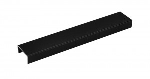 SEVROLL profile "U" for lamino 18mm 3m black matt