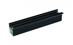 SEVROLL 05324 Pax upper guide rail 3m black mat