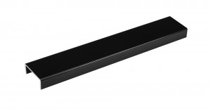 SEVROLL profile "U" for lamino 18mm 3m black gloss
