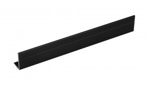 SEVROLL bracket Mini 17x11mm 2,35m black matt