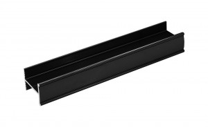 SEVROLL 05294 connecting rail H18 3m black gloss