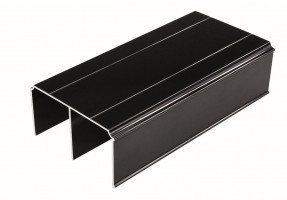 SEVROLL 05178 Gemini overhead line 4.05m gloss black