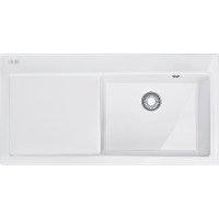 FRANKE Sink MTK 611-100/7 1000 x 510 Glacier left drain