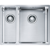 FRANKE Sink BXX 260/160-34-16/7 560 x 450 stainless steel drain left