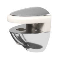 IF-support for glass shelves Cobrone chrome