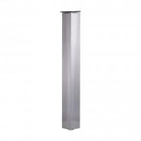 G-Table leg 710/80x80 brushed stainless steel