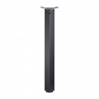 StrongLegs table leg TA001, 710R/60x60mm, black mat
