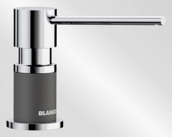 BLANCO 525817 detergent dispenser LATO silgranit grey rock/chrome