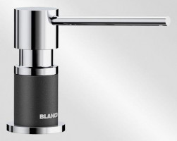 BLANCO 526177 LATO detergent dispenser silgranit black/chrome