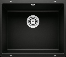 BLANCO 526098 Sink Rotan 500-U without eccentric black