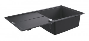 GROHE 31641AP0 Sink K400 60-C 1000 x 500mm granite black