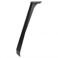 MILADESIGN beveled design table leg ET N72110 black 720 mm
