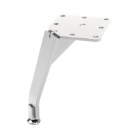 MILADESIGN Beveled furniture leg Etéro ET N13026 white (RAL9016)