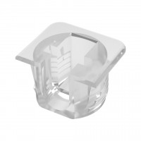 IF-Flipper shelf support min. 14mm transparent (100pcs)