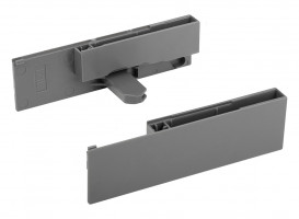 StrongMax 16 holders for glass front for inner drawer 121, dark grey