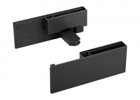 StrongMax 16 holders for glass front for inner drawer  89mm, black