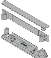 BLUM Z10D01EA.01 SERVO-DRIVE bracket prof. adapter vert., lower/back + cover cap