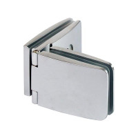 SISO hinge See-Me glass / glass 15.06.271 alu