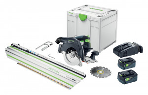 FESTOOL 576169 Cordless Circular Saw HKC 55 5.2 EBI-Set-FSK 420