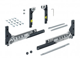 HETTICH 9201921 SlideLine M set for 1 leaf SiSy load capacity 10 kg